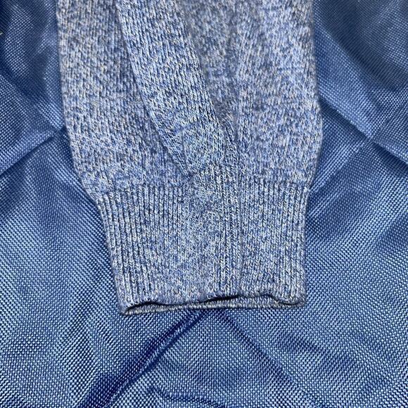 Rare Vintage Leather Knit Jacket Barcelino Torras Made in Spain US Size 46 - Picture 13 of 13